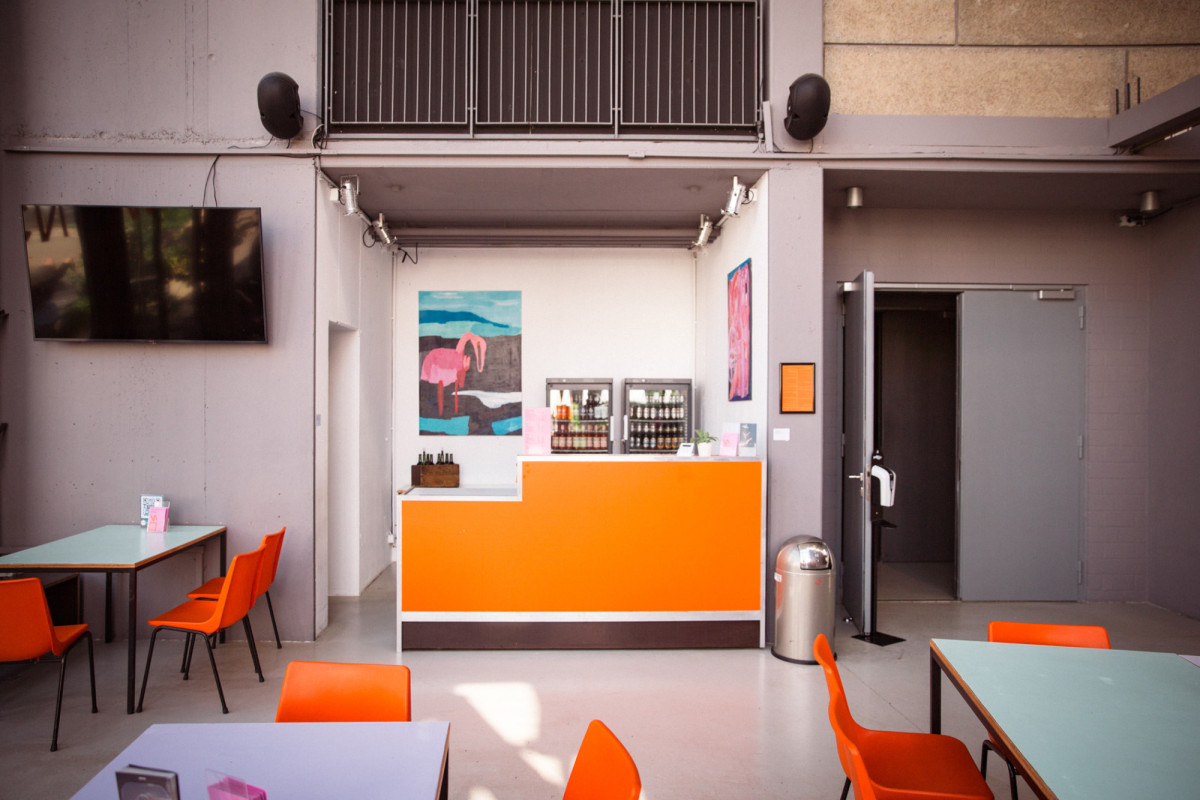 Ein Foto vom Gastro-Tresen der Schwankhalle