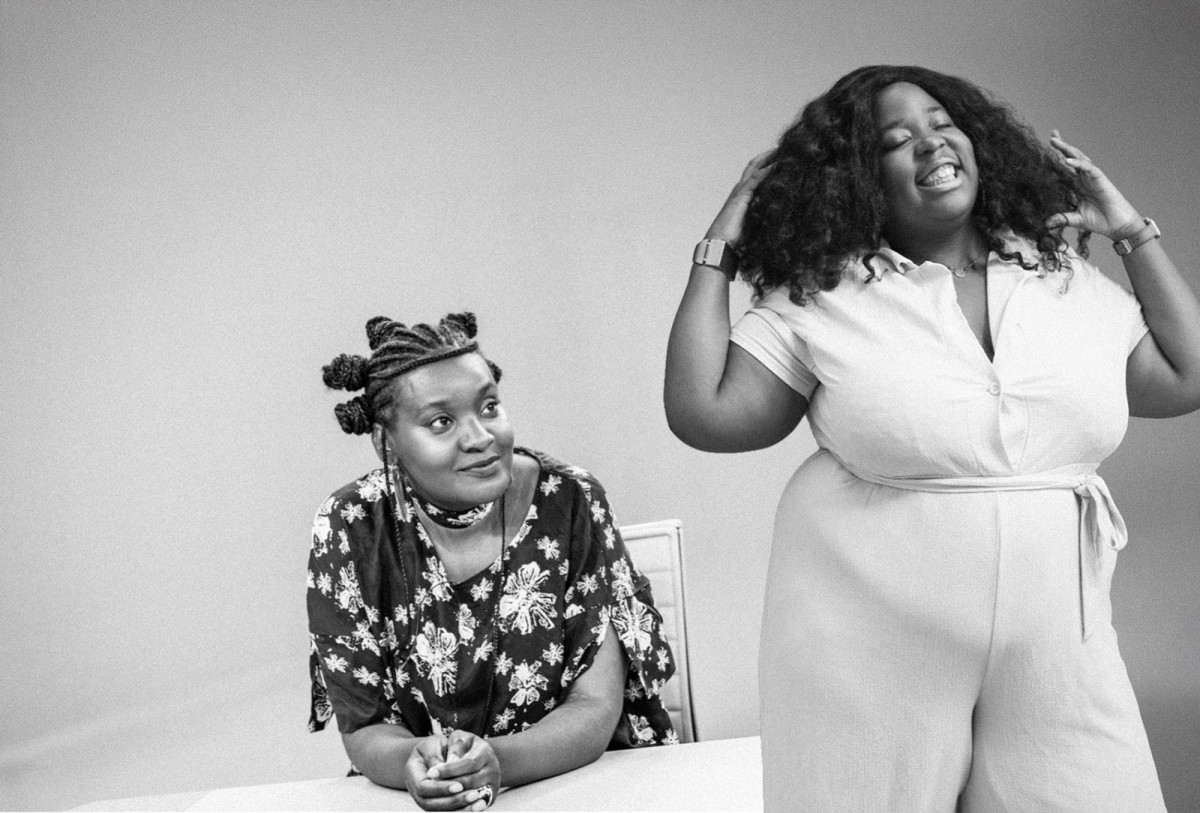 Eine Fotocollage mit Portr&auml;ts von Raquel Lima und Kiy&eacute;mis